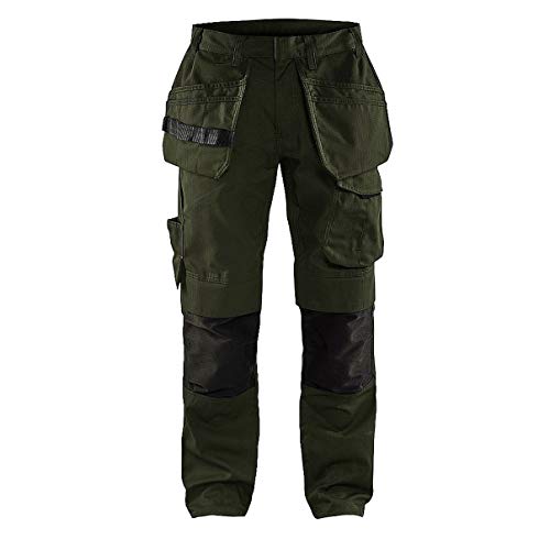 Blakläder 149613304599D116 Service Bundhose mit Nageltaschen Größe in Olivegrün/Schwarz, D116 Blakläder 149613304599D116 Service Bundhose mit Nageltaschen Größe in Olivegrün/Schwarz, D116 von BLÅKLÄDER