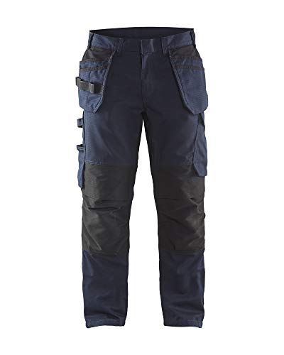 Blakläder 149613308699C46 Service Bundhose mit Nageltaschen Größe in marineblau/Schwarz, C46 Blakläder 149613308699C46 Service Bundhose mit Nageltaschen Größe in marineblau/Schwarz, C46 von BLÅKLÄDER