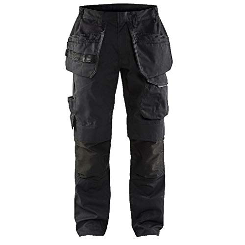 Blakläder 149613309998D104 Service Bundhose mit Nageltaschen Größe in Schwarz/Dunkelgrau, D104 Blakläder 149613309998D104 Service Bundhose mit Nageltaschen Größe in Schwarz/Dunkelgrau, D104 von BLÅKLÄDER