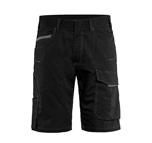 Blaklader 14991330 Service Shorts, Schwarz/dunkelgrau, grootte C52 von BLÅKLÄDER