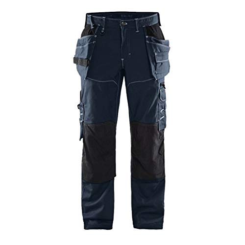 Blakläder 196111468699D88 Handwerker Bundhose "Nyco" Größe in marineblau/Schwarz, D88 von BLÅKLÄDER