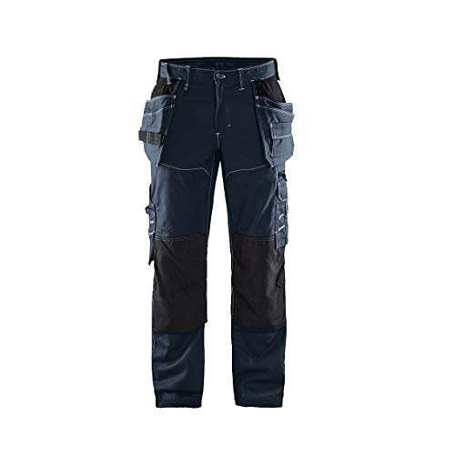 Blakläder 196111468699D96 Handwerker Bundhose "Nyco" Größe in marineblau/Schwarz, D96 von BLÅKLÄDER