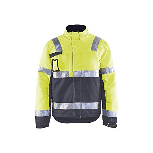 Blaklader 486218113396M WinterJacke, High Vis Gelb/Mittelgrau, Größe M von BLÅKLÄDER