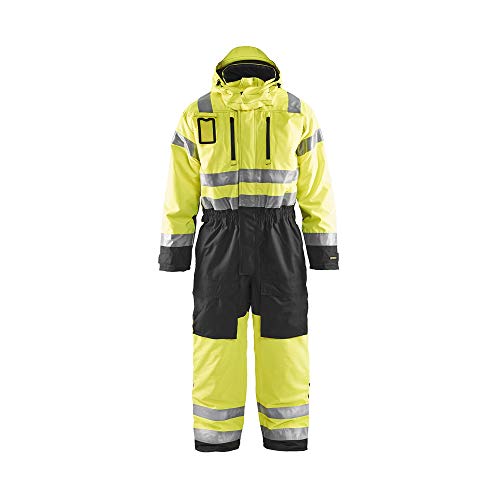 Blaklader 676319773399D120 Winteroverall, High Vis Gelb/Schwarz, Größe D120 von BLÅKLÄDER