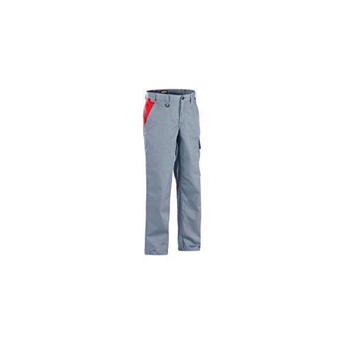 Blakläder Bundhose Industrie, 1 Stück, C156, grau / rot, 140418009456C156 von BLÅKLÄDER