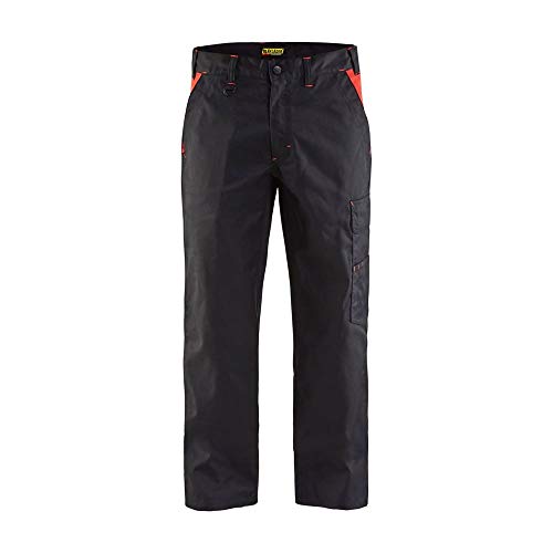 Blakläder Bundhose "Industrie", 1 Stück, Größe C46, schwarz / rot, 140418009956C46 von BLÅKLÄDER