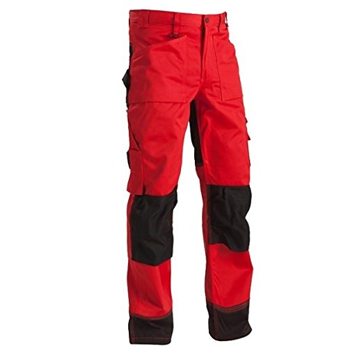 Blakläder Multifunktions-Bundhose, 1 Stück, C44, rot / schwarz, 152318605699C44 von BLÅKLÄDER