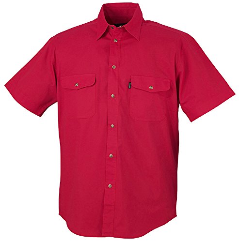Blakläder Profilhemd-Kurzarm, 1 Stück, S, rot, 324011905600S von BLÅKLÄDER