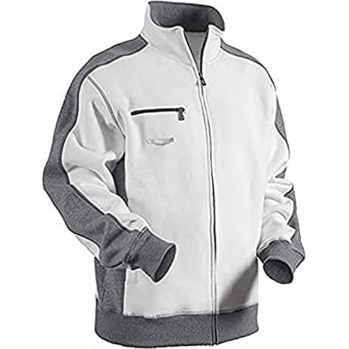 Blakläder Pulloverjacke, 1 Stück, Größe XL, weiß / grau, 335110411094XL von BLÅKLÄDER