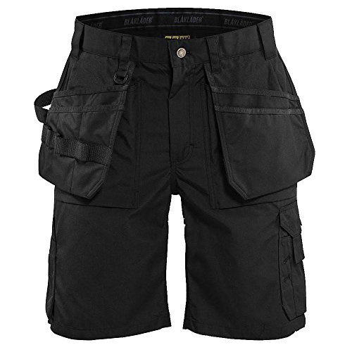 Blaklader 15261845 Handwerker-Shorts Leichtgewicht, Schwarz, grootte C56 von BLÅKLÄDER