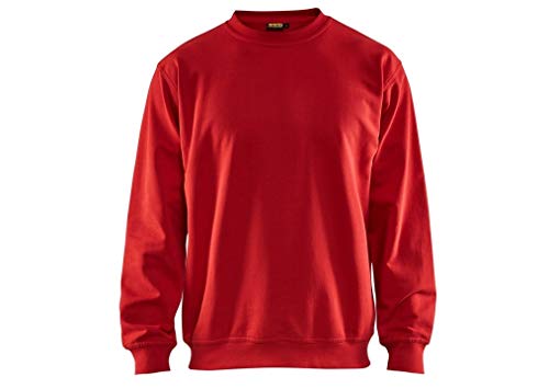 Blakläder Sweatshirt in vielen Farben 100% Baumwolle, Farbe:rot;Größe:M von BLÅKLÄDER