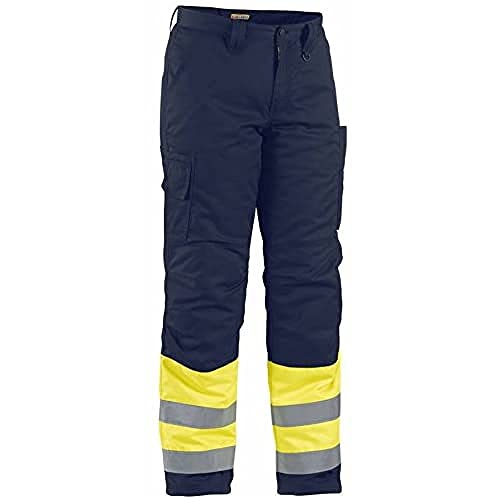 Blakläder Winter-Bundhose "High Vis" Klasse 1 Größe, 1 Stück, C146, gelb/marineblau, 186218113389C146 von BLÅKLÄDER