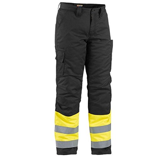 Blakläder Winter-Bundhose "High Vis" Klasse 1 Größe, 1 Stück, C48, gelb/schwarz, 186218113399C48 von BLÅKLÄDER