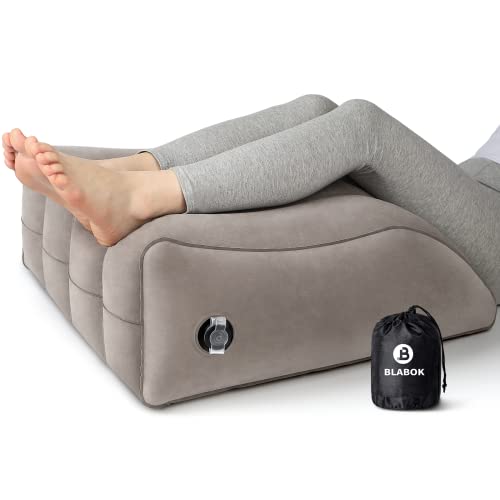 BLABOK Wedge Pillow zum Schlafen - Aufblasbare Leg Elevation Pillow für Schwellung BLABOK Wedge Pillow zum Schlafen - Aufblasbare Leg Elevation Pillow für Schwellung von BLABOK
