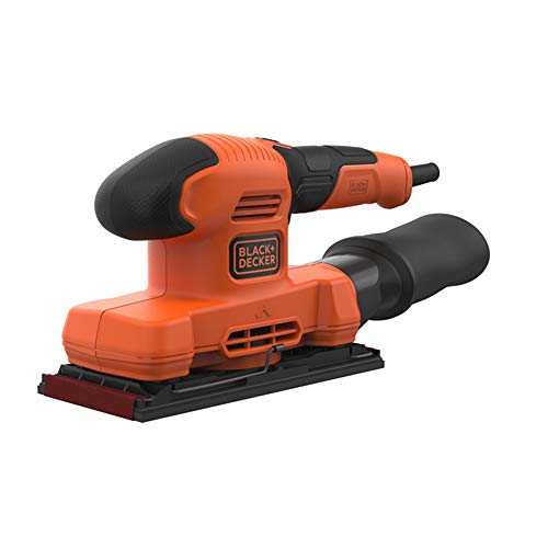 BLACK+DECKER 240V Finishing-Schleifer Elektrowerkzeug 1/3 Blatt mit 2mm Orbit Durchmesser, BEW220-GB BLACK+DECKER 240V Finishing-Schleifer Elektrowerkzeug 1/3 Blatt mit 2mm Orbit Durchmesser, BEW220-GB von BLACK+DECKER