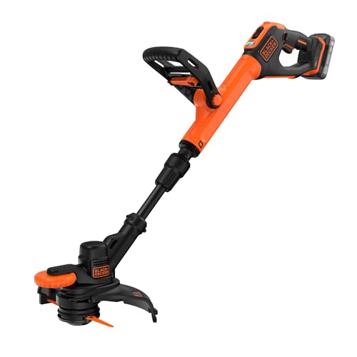 BLACK+DECKER BCSTR918D1-GB Trimmer mit Harzklinge, 2 Ah, 18 V BLACK+DECKER BCSTR918D1-GB Trimmer mit Harzklinge, 2 Ah, 18 V von BLACK+DECKER
