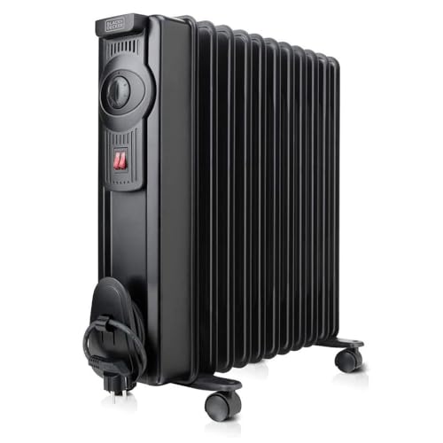 BLACK+DECKER BXRA2300E Öl-Radiator, elegantes Design, 2300W, Schwarz BLACK+DECKER BXRA2300E Öl-Radiator, elegantes Design, 2300W, Schwarz von BLACK+DECKER