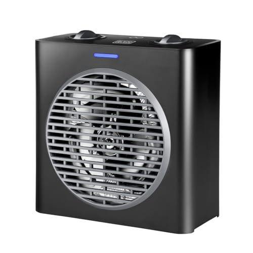 BLACK+DECKER BXSH2003E | Kompaktes Heizgerät mit 2000W | Einstellbare Leistungsstufen | 3 Betriebsarten | Einstellbarer elektronischer Thermostat | Anti-Kipp-Sicherheitssystem | Mattschwarz und Grau BLACK+DECKER BXSH2003E | Kompaktes Heizgerät mit 2000W | Einstellbare Leistungsstufen | 3 Betriebsarten | Einstellbarer elektronischer Thermostat | Anti-Kipp-Sicherheitssystem | Mattschwarz und Grau von BLACK+DECKER