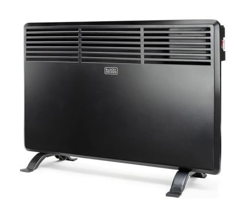 BLACK+DECKER | Konvektorheizung | BXCSH1200E | 1.200W | Geeignet für Badezimmer | Mit Tages- und Wochenprogrammierer | Thermostat und Sensor für Fensteröffnung | Wandbefestigung möglich | Schwarz BLACK+DECKER | Konvektorheizung | BXCSH1200E | 1.200W | Geeignet für Badezimmer | Mit Tages- und Wochenprogrammierer | Thermostat und Sensor für Fensteröffnung | Wandbefestigung möglich | Schwarz von BLACK+DECKER