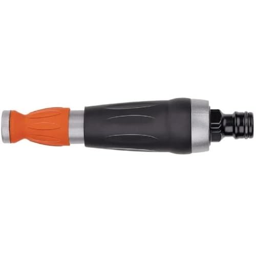 BLACK+DECKER Verstellbare Gartenspritze - Sprühpistole für Gartenschlauch - Einstellbarer Wasserdurchfluss - 12 x 3.5 x 3.5 cm - Orange/Schwarz BLACK+DECKER Verstellbare Gartenspritze - Sprühpistole für Gartenschlauch - Einstellbarer Wasserdurchfluss - 12 x 3.5 x 3.5 cm - Orange/Schwarz von BLACK+DECKER