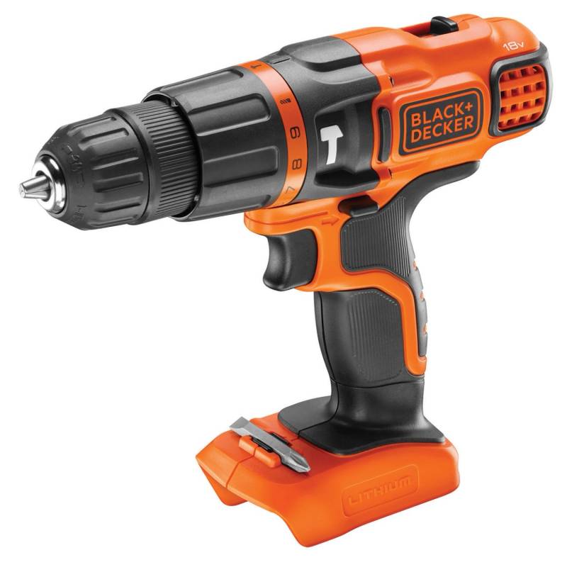 Black+Decker 18 V Akku-Schlagbohrschrauber BDCH188N Solo von BLACK+DECKER