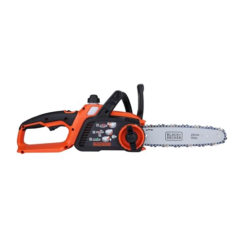 Black+Decker Li Ion Akku-Kettensäge 18V GKC1825L20 mit Akku und Ladegerät - Ideal für Holz- & Gartenarbeiten - 25 cm Schwertlänge Black+Decker Li Ion Akku-Kettensäge 18V GKC1825L20 mit Akku und Ladegerät - Ideal für Holz- & Gartenarbeiten - 25 cm Schwertlänge von BLACK+DECKER