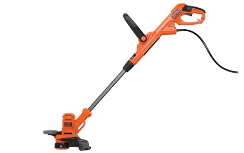BLACK+DECKER Elektro-Rasentrimmer-/kantenschneider (550W, 30 cm Schnittbreite, AFS automatische Fadenverlängerung, werkzeuglos umstellen von Trimmen auf Kantenschneiden) BESTA530 von BLACK+DECKER