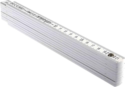 Facom Kunststoff Gliedermaßstab, metrisch 2m x 16mm von BLACK+DECKER