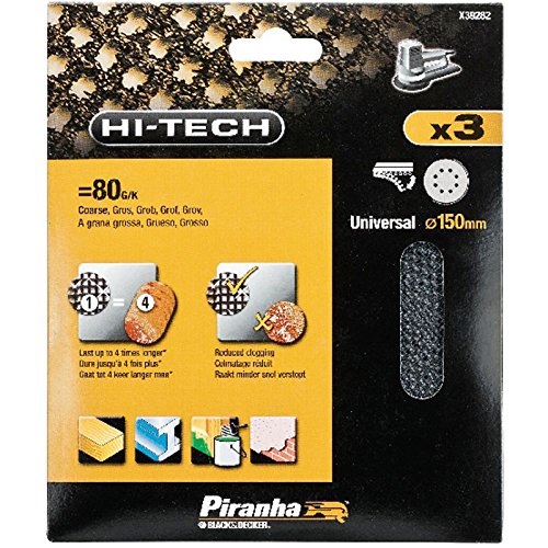 Piranha 120 g Mesh Tabelle ROS Klettverschluss – Set von 3 Piranha 120 g Mesh Tabelle ROS Klettverschluss – Set von 3 von Piranha