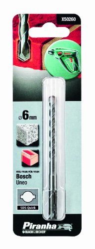 Piranha 6 x 55 x 100 mm Masonry SDS Schnell, die Bit-Bohrer von Piranha