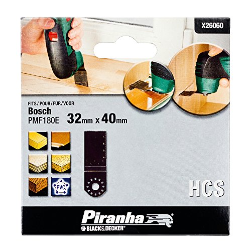 Piranha X26060-XJ 32 x 40 mm HCS Sägeblatt Einstechschleifen Holz von Piranha