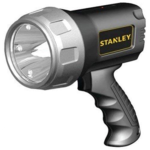 Stanley SL3HS - LED Projektor/Taschenlampe mit Akku mit Halo Energiesparmodus (600 Lumen, 3 Watt) von BLACK+DECKER
