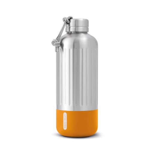BLACK + BLUM Explorer Isolierflasche | Orange | 850 ml | Trinkflasche Thermo hält 24h kalt & 12h heiß | 100% auslaufsicher | Paracord-Trageschlaufe | BPA-frei | extrem robuste Thermosflasche BLACK + BLUM Explorer Isolierflasche | Orange | 850 ml | Trinkflasche Thermo hält 24h kalt & 12h heiß | 100% auslaufsicher | Paracord-Trageschlaufe | BPA-frei | extrem robuste Thermosflasche von BLACK + BLUM