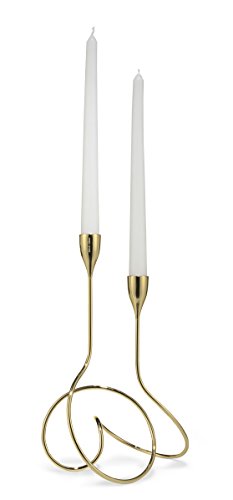 BLACK + BLUM Kerzenleuchter Loop Kupfer (2er) von BLACK + BLUM