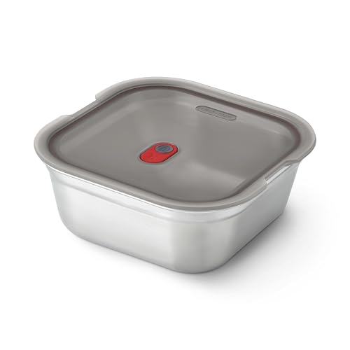 BLACK + BLUM Multifunktions Lunchbox | 1400 ml | Lunchbox Edelstahl gefrier-, mikrowellen- & backofenfest | 100% auslaufsichere Brotdose | Meal Prep Boxen mit Vakuumverschluss| BPA frei BLACK + BLUM Multifunktions Lunchbox | 1400 ml | Lunchbox Edelstahl gefrier-, mikrowellen- & backofenfest | 100% auslaufsichere Brotdose | Meal Prep Boxen mit Vakuumverschluss| BPA frei von BLACK + BLUM