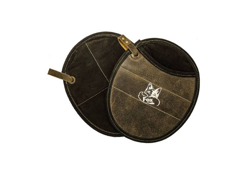 BLACK FOREST FOX Topfhandschuhe Topflappen Pro 300 aus Leder mit Kevlar 2 Stück verschiedene Farben, (2-tlg), Vintage Brown von BLACK FOREST FOX