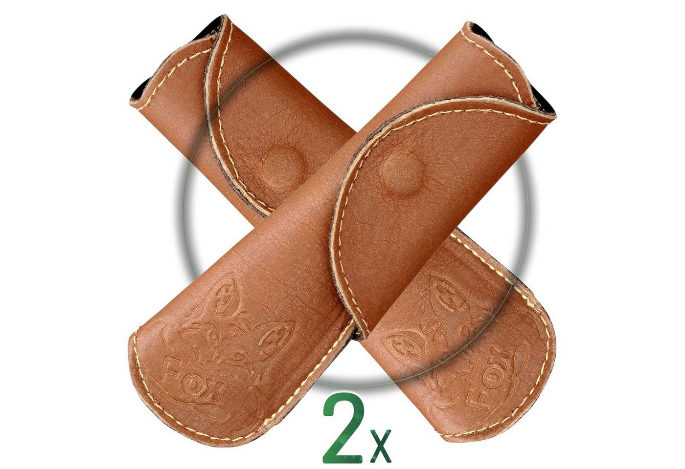 BLACK FOREST FOX Topfhandschuhe PAW Aramid Leder Griffhülle, (2-tlg), Set 2 Stück von BLACK FOREST FOX