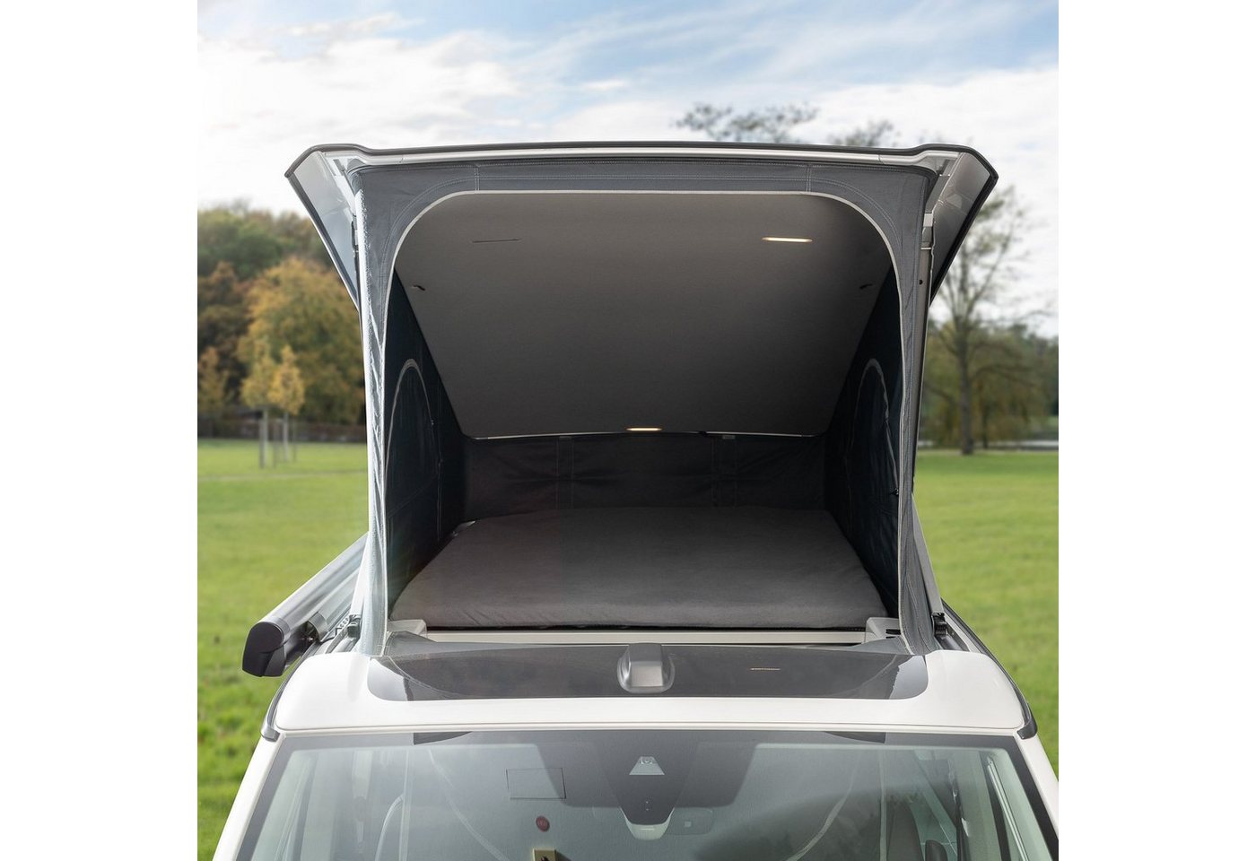 BLACK FOREST FOX Spannbettlaken VW T6.1 California Full Cover 2 tlg. Schonbezug Aufstelldach / Pop Up, Polyester BLACK FOREST FOX Spannbettlaken VW T6.1 California Full Cover 2 tlg. Schonbezug Aufstelldach / Pop Up, Polyester von BLACK FOREST FOX