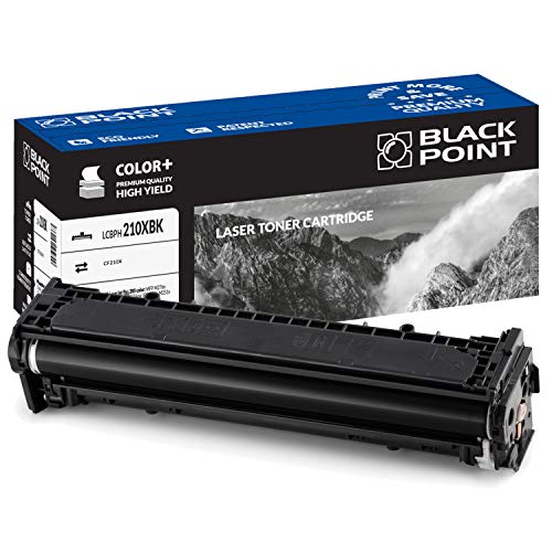 BLACK POINT Toner Kompatibel zu CF210X / CRG-731HB - Schwarz - für HP Laserjet Pro 200 Color: MFP M276NW, MFP M276N, M251N,M251NW von BLACK POINT