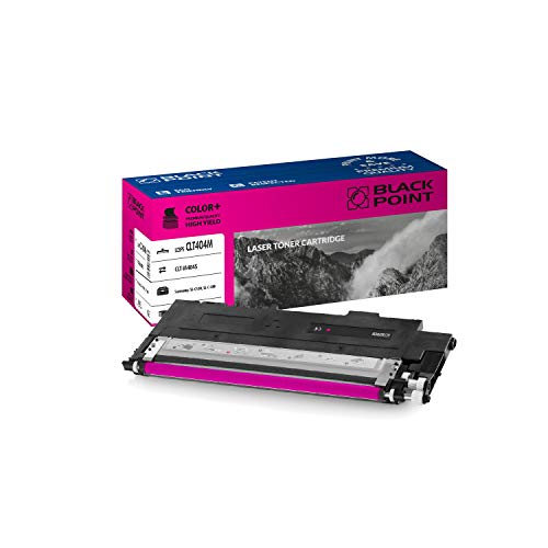 BLACK POINT Toner Kompatibel zu CLT-M404S - Magenta - für Samsung: SL-C430, SL-C430W, SL-C480FW, SL-C480W, SL-C480 von BLACK POINT