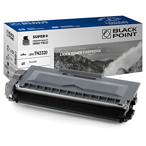 BLACK POINT Toner Kompatibel zu TN-2320 - Schwarz - für Brother DCP: L2500D, L2560DW, L2520DW, L2540DN Brother HL: L2340DW, L2360DN, L2300D, L2365DW, MFC: L2700DN, L2700DW, L2740DW, L2720DW von BLACK POINT