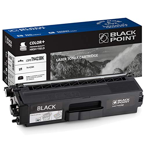 BLACK POINT Premium Toner Kompatibel zu TN-423BK TN423 TN423BK TN-421BK TN421 TN421BK - Schwarz - für Brother MFC-L8690CDW MFC-L8900CDW DCP-L8410CDW HL-L8260CDW HL-L8360CDW DCP-L8410CDN von BLACK POINT