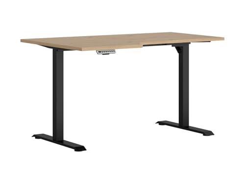 BLACK RED WHITE Eckschreibtisch mit elektrischer Höhenverstellung Space Office 140 cm Links Eiche Artisan, laminierte Platte kratzbeständig. BLACK RED WHITE Eckschreibtisch mit elektrischer Höhenverstellung Space Office 140 cm Links Eiche Artisan, laminierte Platte kratzbeständig. von BLACK RED WHITE