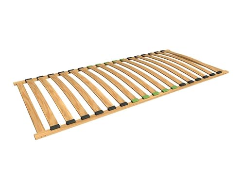 BLACK RED WHITE Ergo Basic Lattenrost 100x200cm - Hochwertiger, Nicht Verstellbarer Holzrahmen für EIN stabiles und bequemes Bett. Premium-Qualität! von BLACK RED WHITE