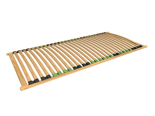 BLACK RED WHITE Ergo Plus Lattenrost 90x200 cm - Optimale Unterstützung für Matratzen, Holzrahmen, Nicht verstellbar - Strapazierfähige Konstruktion von BLACK RED WHITE