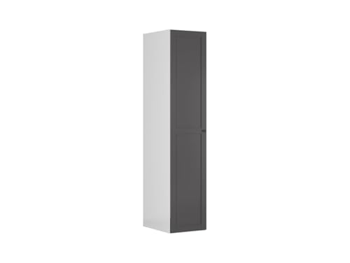 BLACK RED WHITE Schrank Flex 50 cm Weiß/Grafit ohne Spiegel BLACK RED WHITE Schrank Flex 50 cm Weiß/Grafit ohne Spiegel von BLACK RED WHITE