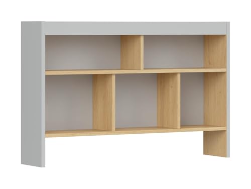 BLACK RED WHITE Schreibtischaufsatz Hellgrau/Polnische Eiche 100x20x64 cm BLACK RED WHITE Schreibtischaufsatz Hellgrau/Polnische Eiche 100x20x64 cm von BLACK RED WHITE
