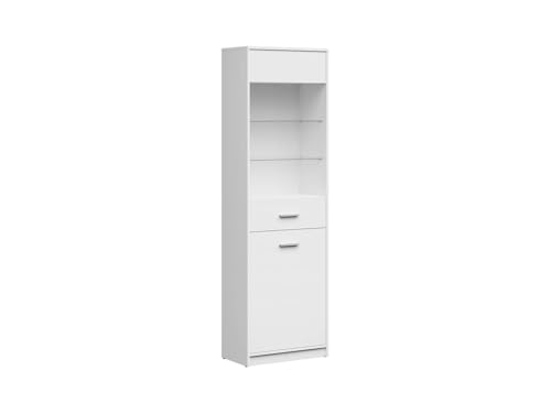 BLACK RED WHITE Vitrine Nepo Plus 60 cm mit 2 Türen Weiß BLACK RED WHITE Vitrine Nepo Plus 60 cm mit 2 Türen Weiß von BLACK RED WHITE