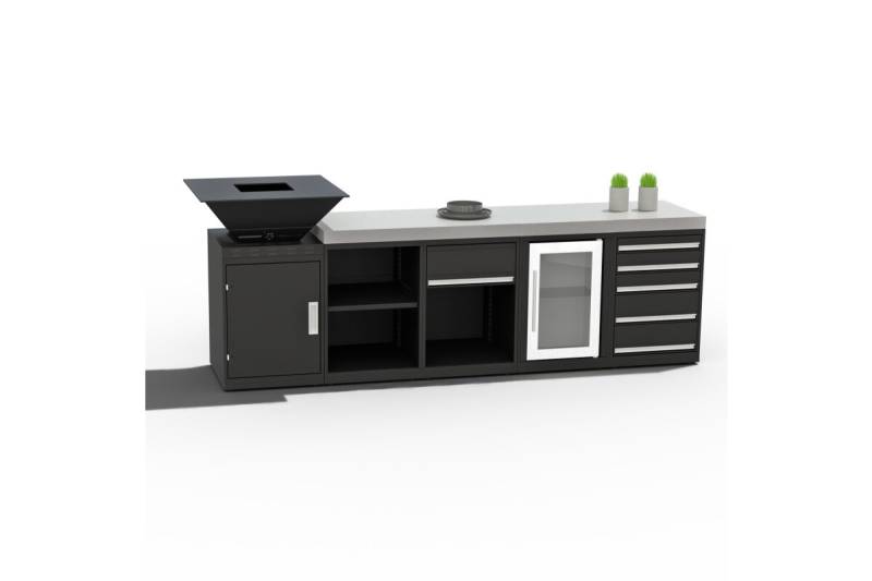 BLACKBULL 5er Kitchen Block Holz Waste von BLACKBULL