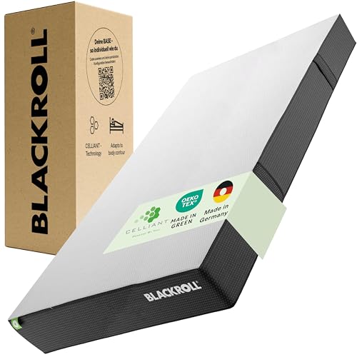 BLACKROLL® Recovery Base Matratze 120 x 200, Hybridschaum, individuelle Konfiguration & unterschiedliche Härtegrade möglich, inkl. Topper mit Memory- Effekt, Made in Germany von BLACKROLL